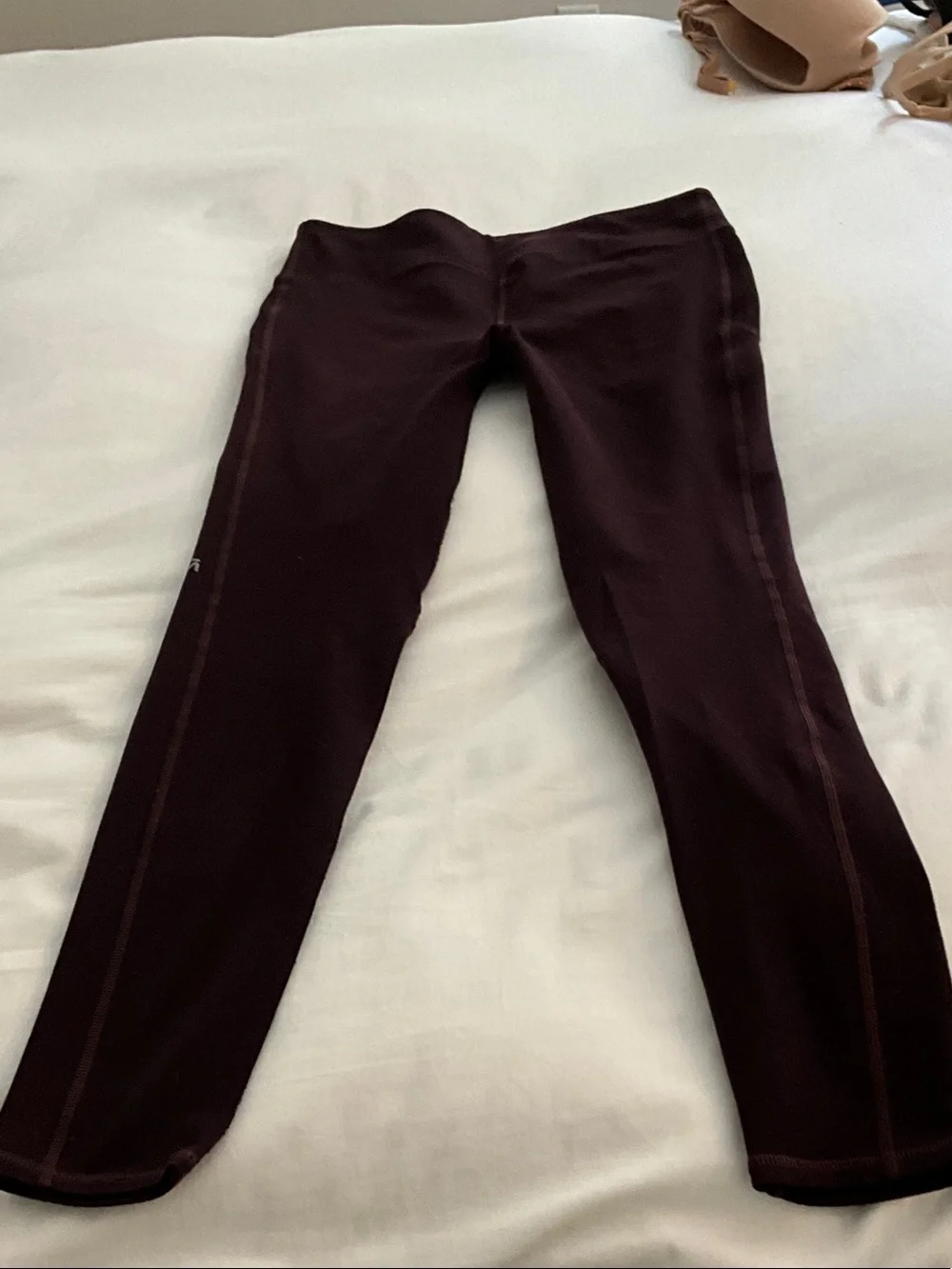 GAP Maroon Kids Leggings